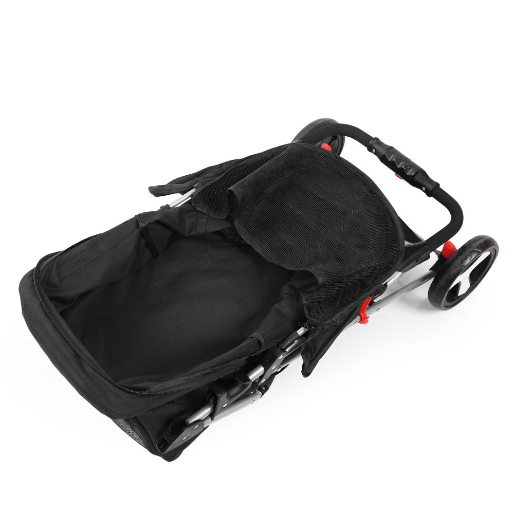 I.PET 4 WHEEL FOLDABLE PET STROLLER