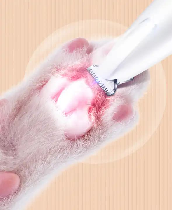 WATERPROOF LED PET GROOMING TRIMMER