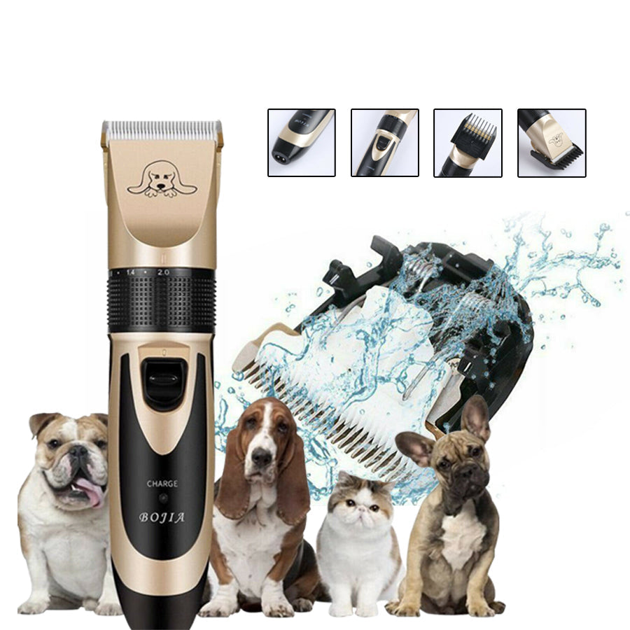 USB CHARGED PET GROOMING KIT