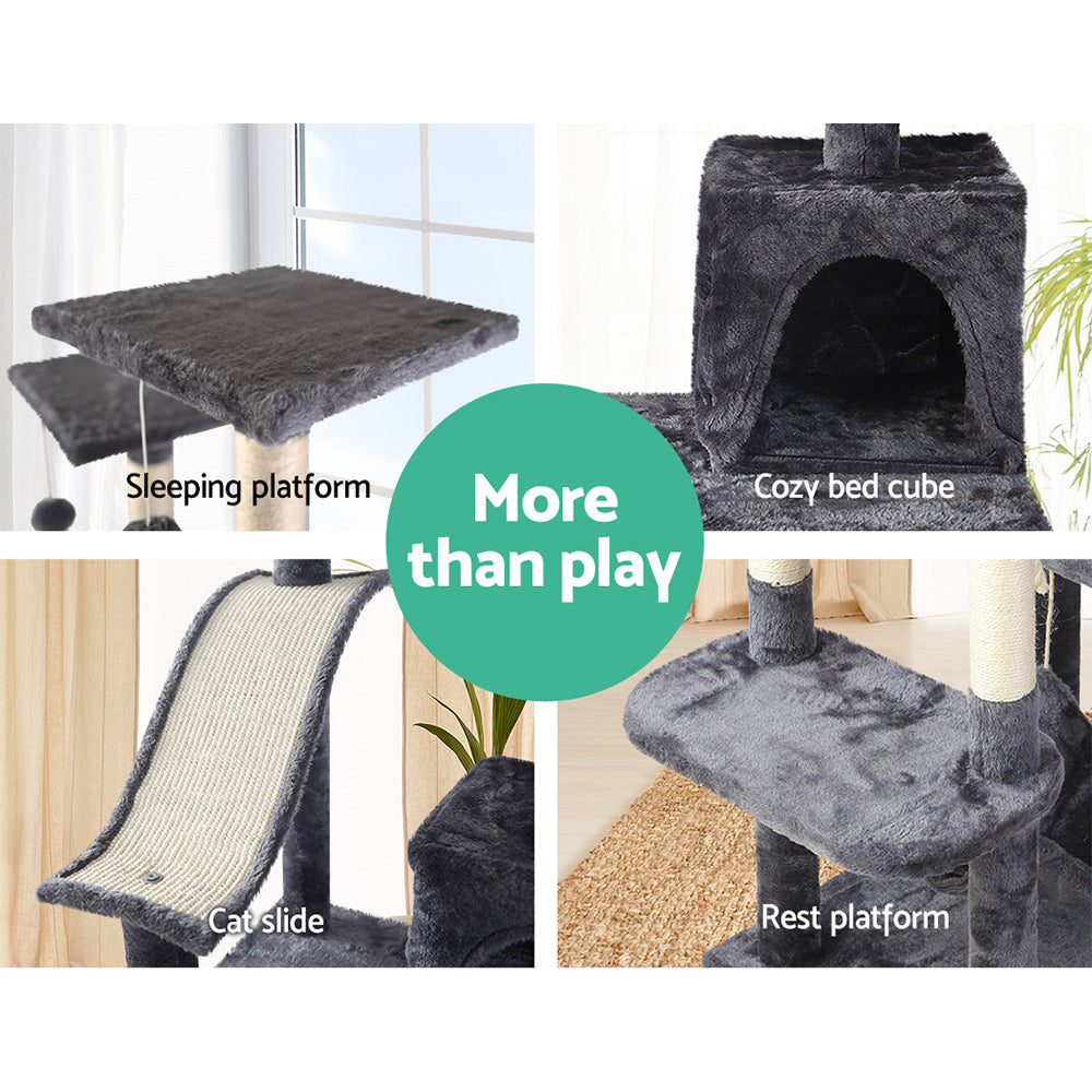 I.PET 171CM CAT CONDO SCRATCHING TREE