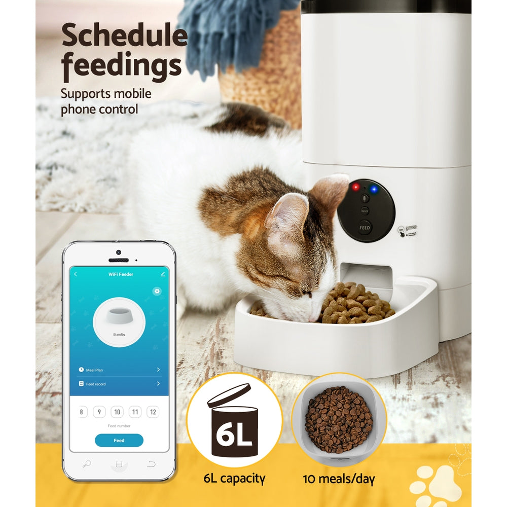 I.PET AUTOMATIC 6L WIFI SMART PET FOOD DISPENSER