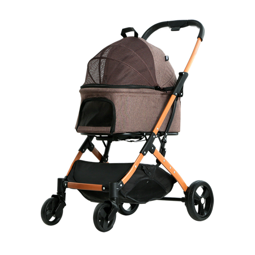 I.PET 4 WHEEL FOLDABLE CARRIER PET STROLLER