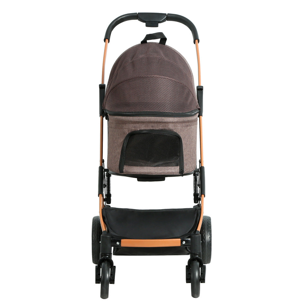 I.PET 4 WHEEL FOLDABLE CARRIER PET STROLLER