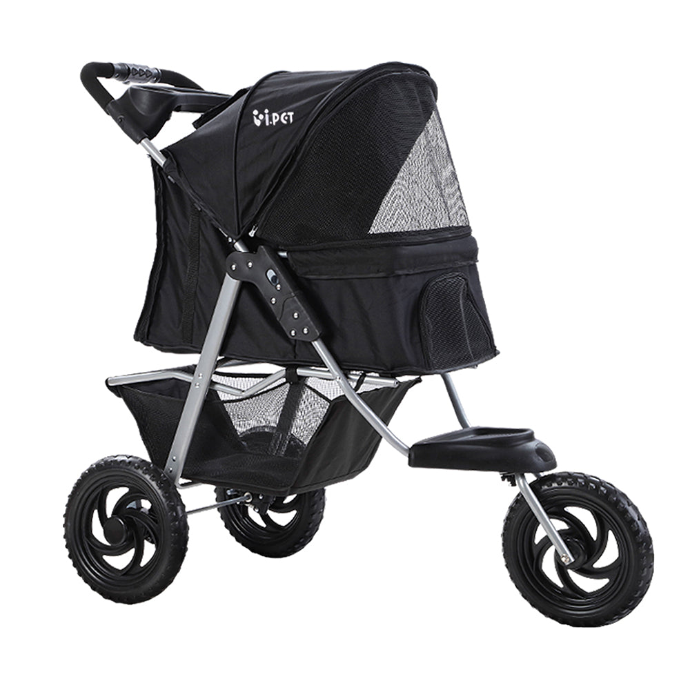 I.PET 3 WHEEL FOLDABLE PET STROLLER