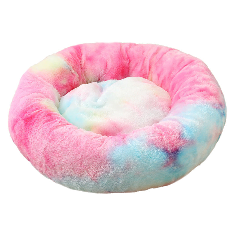 COSI PETS PLUSH MULTICOLOUR PLUSH PET BED
