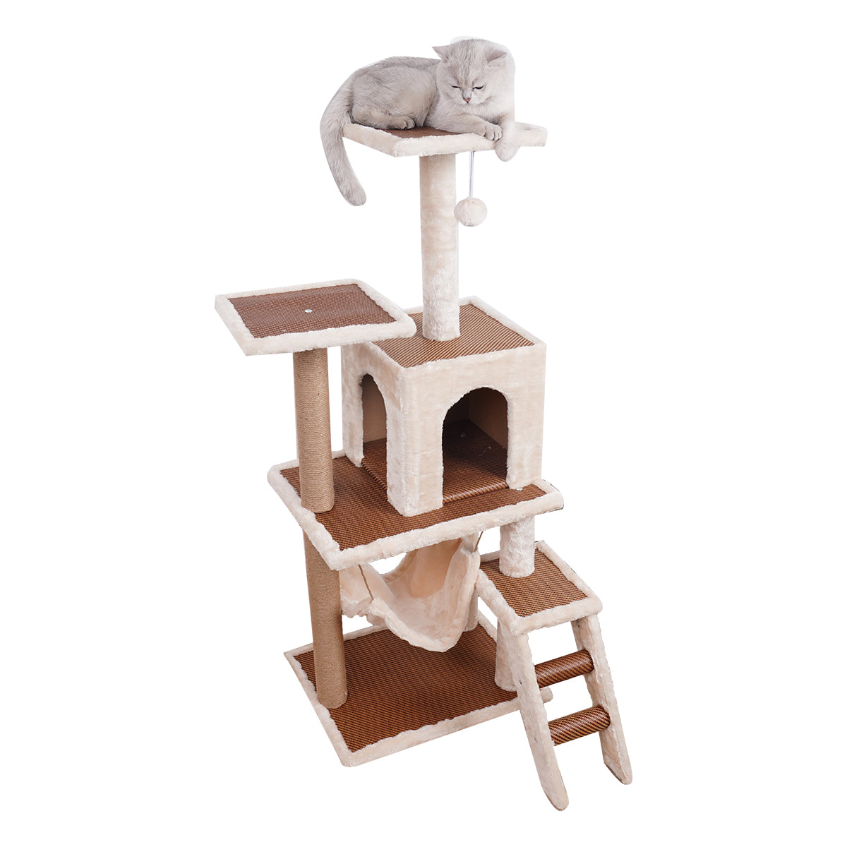 FURTASTIC 125CM CAT SCRATCH POST