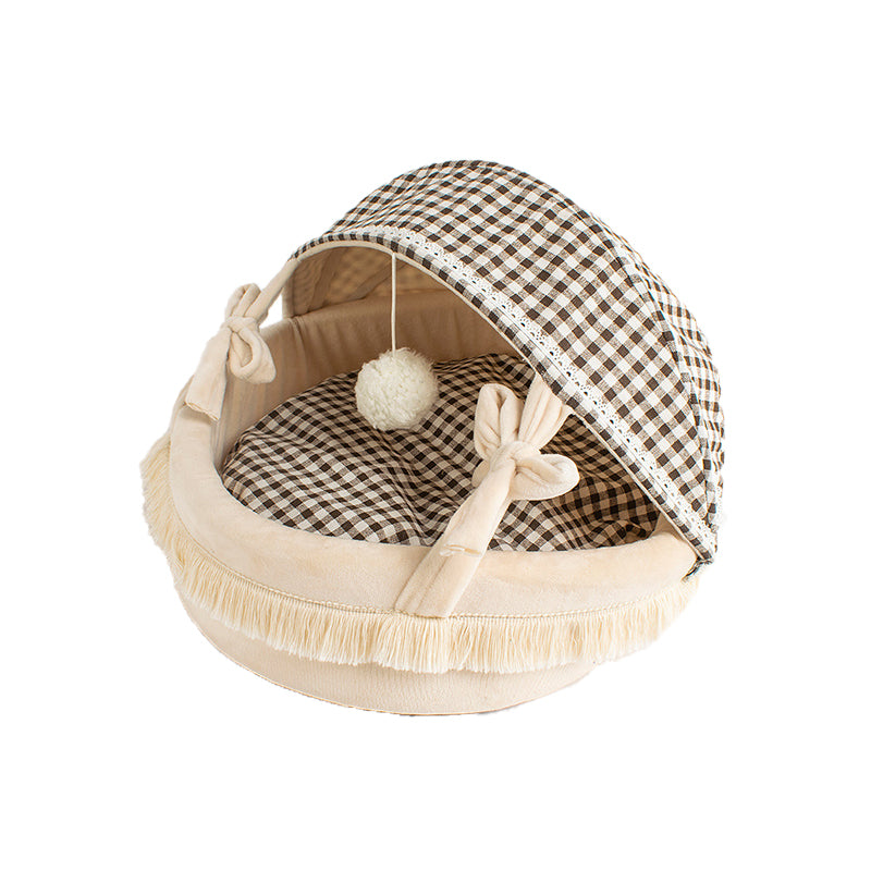 CALMING CUDDLE PLUSH CAT NEST