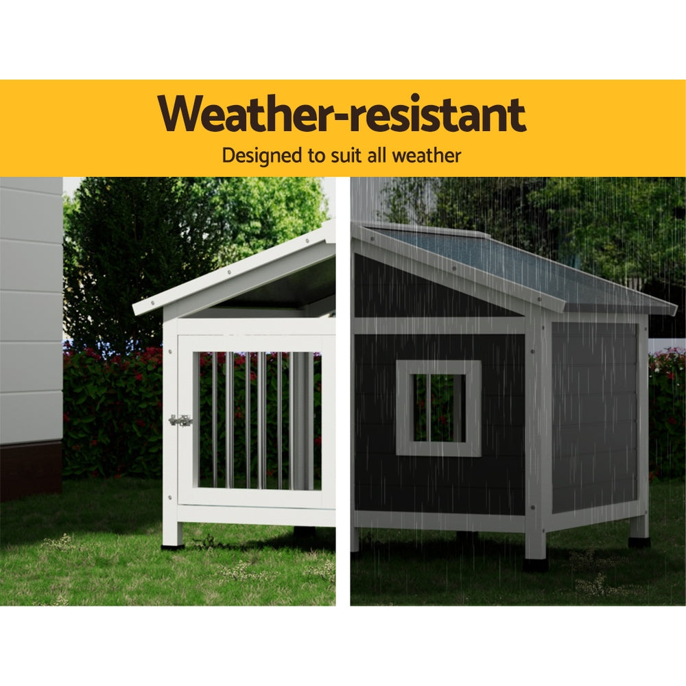 I.PET WEATHERPROOF DOG HOUSE KENNEL