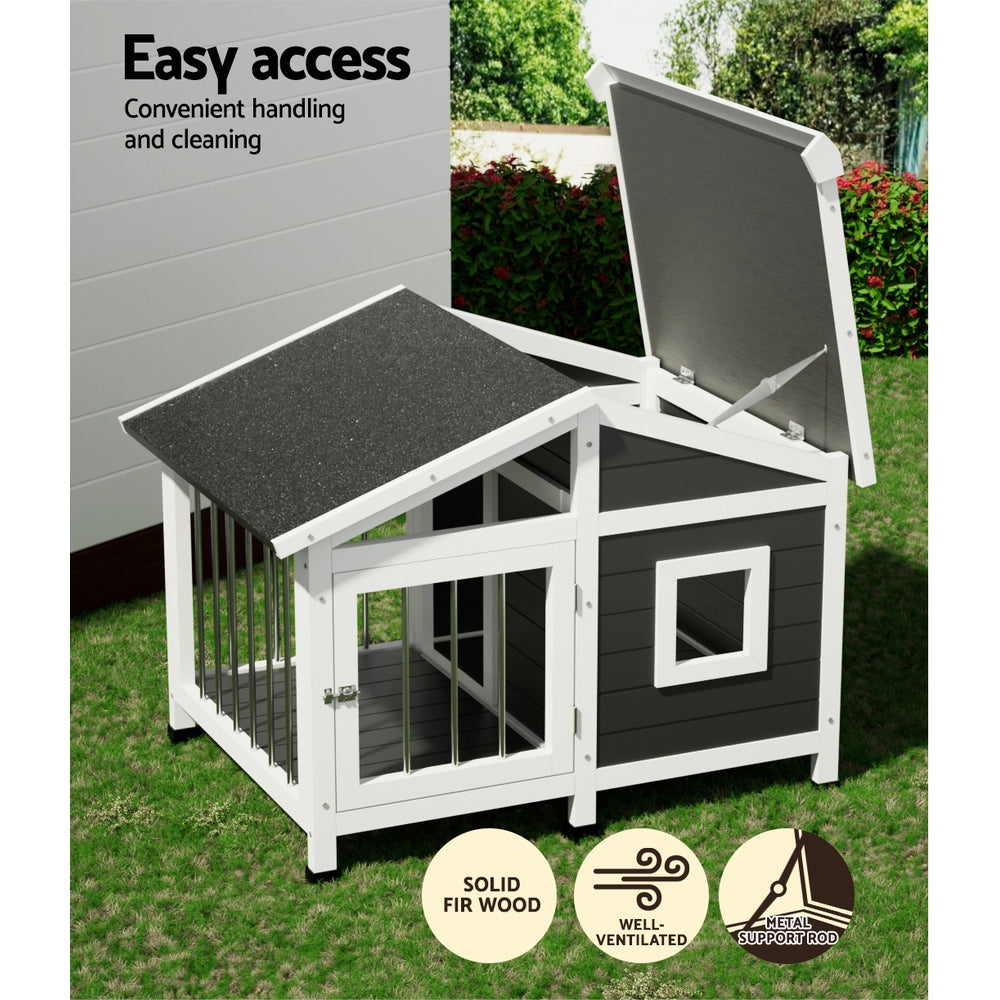 I.PET WEATHERPROOF DOG HOUSE KENNEL