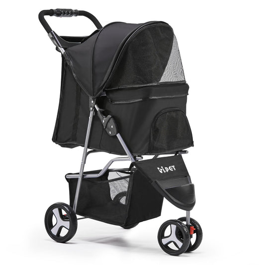 I.PET 3 WHEEL FOLDABLE PET STROLLER
