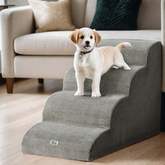 I.PET FOAM SUPPORT 4 TIER INDOOR PET STEP