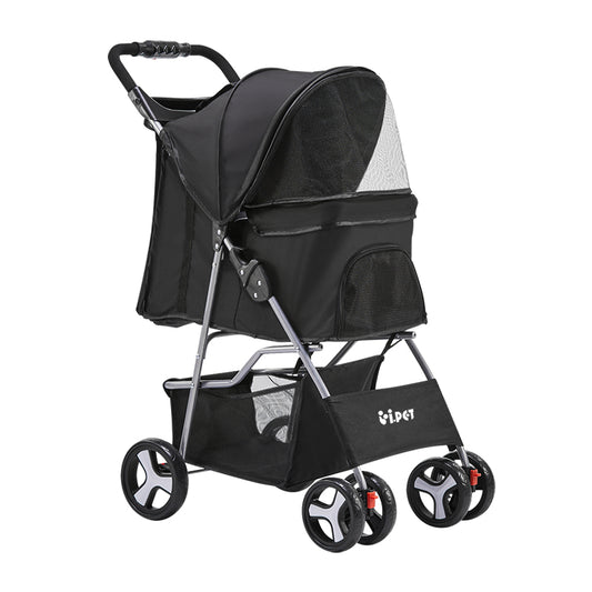 I.PET 4 WHEEL FOLDABLE PET STROLLER