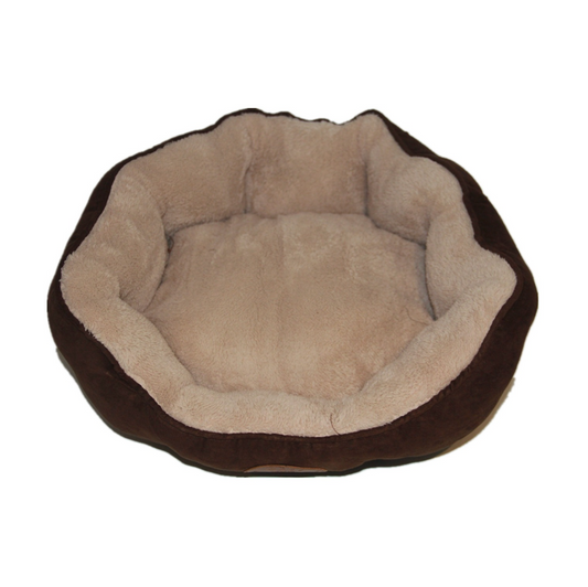 YES4PETS PLUSH FLEECE MEDIUM PET BED