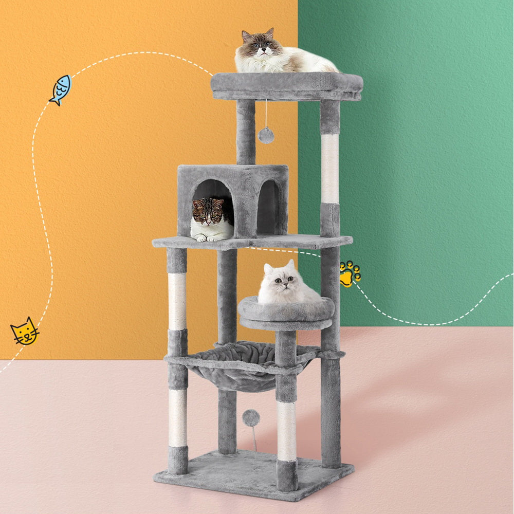 I.PET 143CM CAT SCRATCH CONDO
