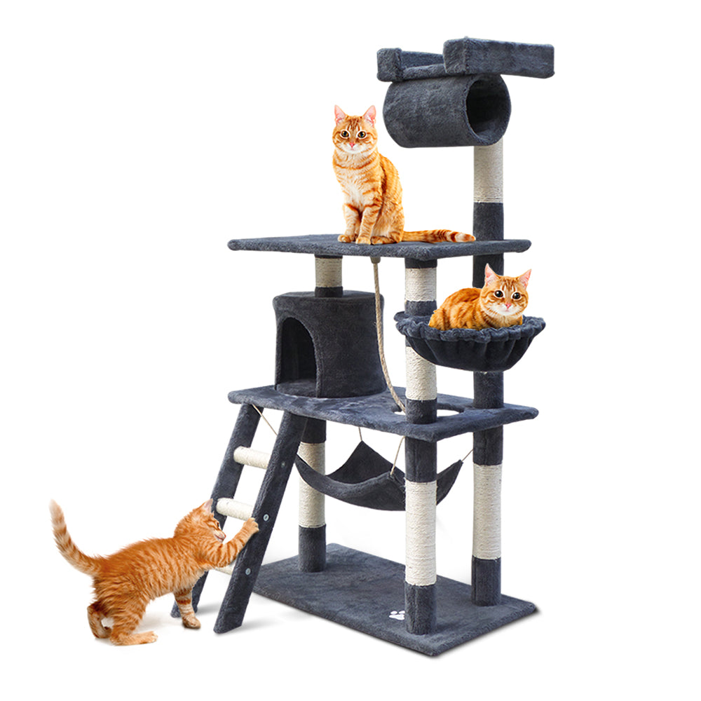 I.PET 141CM CAT SCRATCH CONDO TOWER