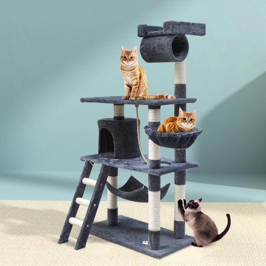 I.PET 141CM CAT SCRATCH CONDO TOWER