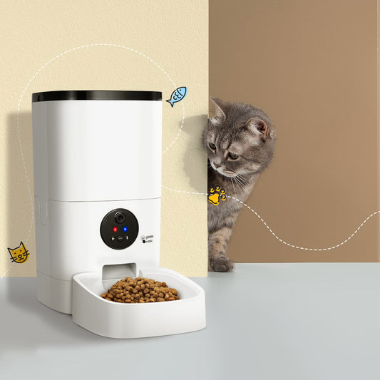 I.PET AUTOMATIC WIFI CAMERA 6L SMART FOOD DISPENSER