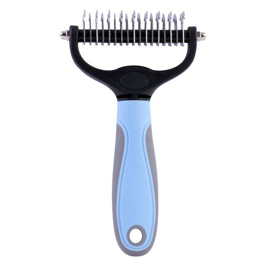 FUR TASTIC DOUBLE SIDED UNDERCOAT GROOMING TOOL