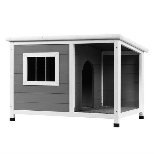 I.PET LOG CABIN DOG KENNEL
