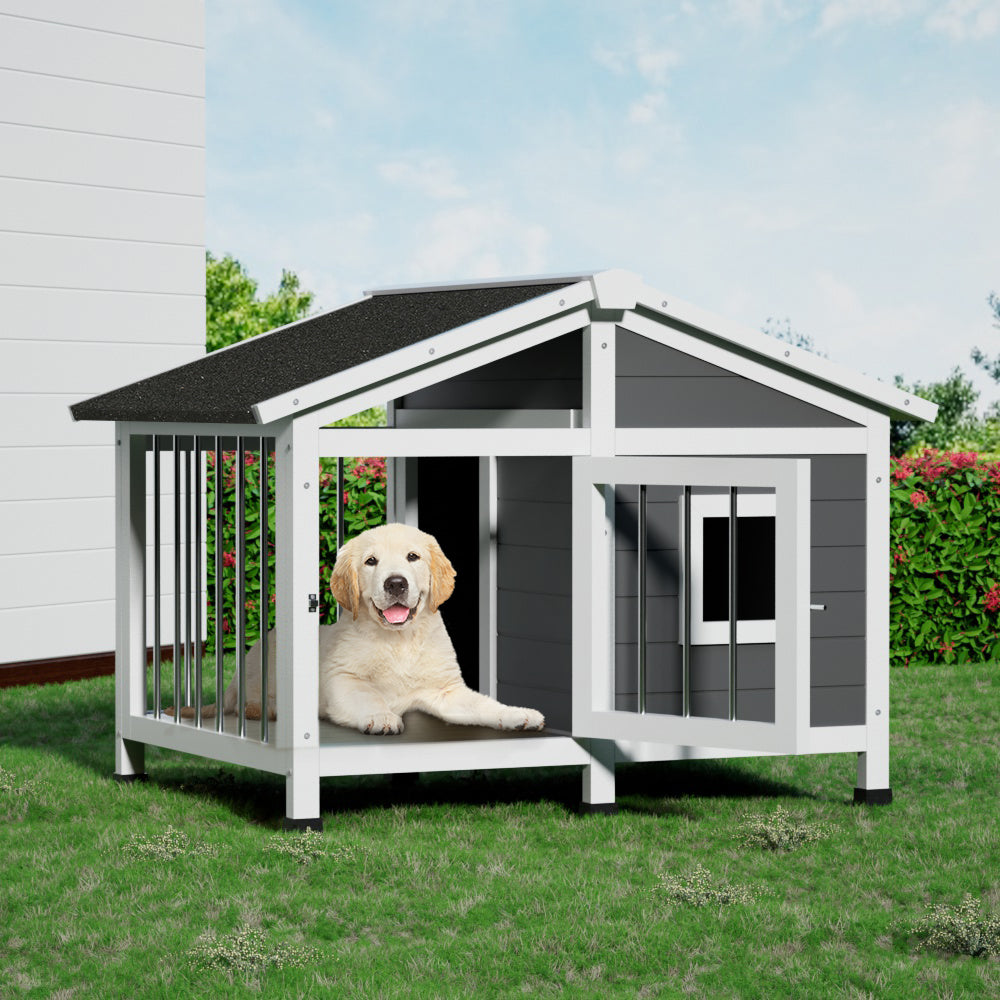 I.PET WEATHERPROOF DOG HOUSE KENNEL