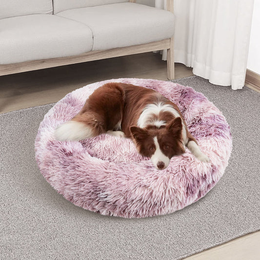 PAWFRIENDS SOFT PLUSH 70CM CALMING PET BED